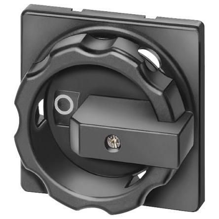 Otočná klika Černá, řada: SENTRON, pro použití s: 3LD UL., délka: 53.4 mm Siemens