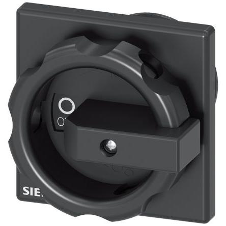 Otočná klika Černá, řada: SENTRON, pro použití s: 3LD3, délka: 66 mm Siemens