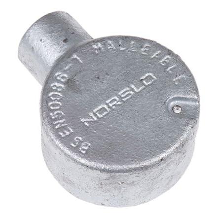Montáž potrubí Instalační trubka Černá jmenovitá velikost 25 mm Ocel Galvanizovaný M4 RS PRO