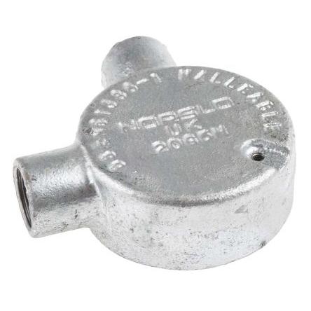 Montáž potrubí Instalační trubka Černá jmenovitá velikost 20 mm Ocel Galvanizovaný M4 RS PRO