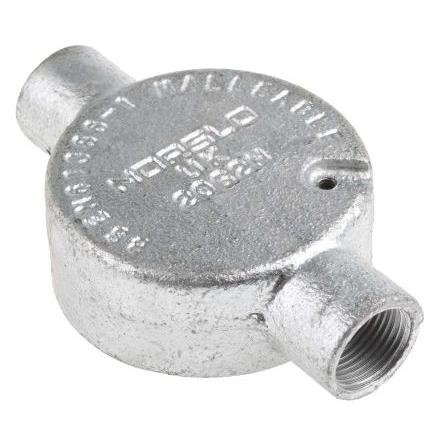 Montáž potrubí Instalační trubka Černá jmenovitá velikost 20 mm Ocel Galvanizovaný M4 RS PRO