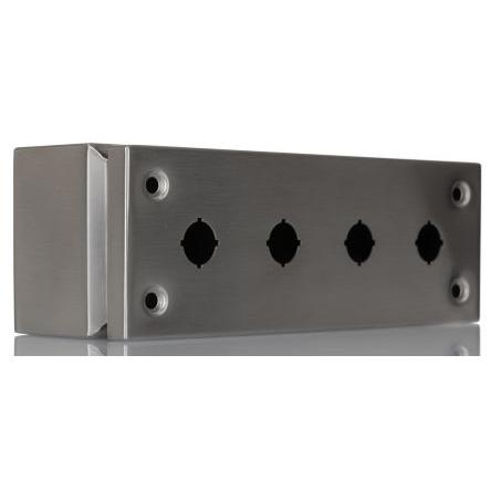 Rittal Nástěnná krabice, řada: SM IP66 Nerezová ocel 304 RAL 5010 280 mm 100 mm 90 mm