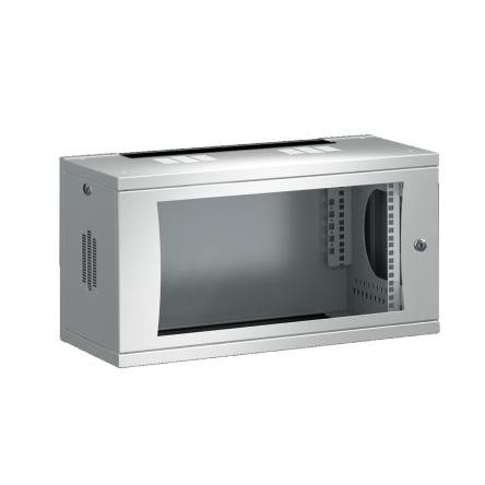 Rittal Nástěnná krabice, řada: DK Ocel RAL 7035 600 mm Průhledné dveře 358 mm 400 mm