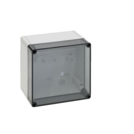 Rittal Nástěnná krabice, řada: PK IP66 Plastové RAL 7035 182 mm Průhledné dveře 180 mm 111 mm