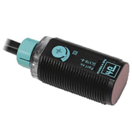 Pepperl + Fuchs Fotoelektrický snímač, řada: GLV18 LED Válcový Závit M18, výstup: PnP Difuzní IP67