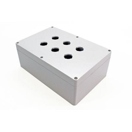Hammond Pouzdro, řada: 1554pb IP66 barva Světle šedá barva Šedá Polykarbonát 240 mm 89.9 mm 160 mm Silikon