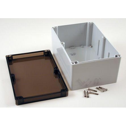 Hammond Pouzdro, řada: 1554 IP68 barva Světle šedá Polykarbonát 238.8 mm 119.4 mm 160 mm Silikon