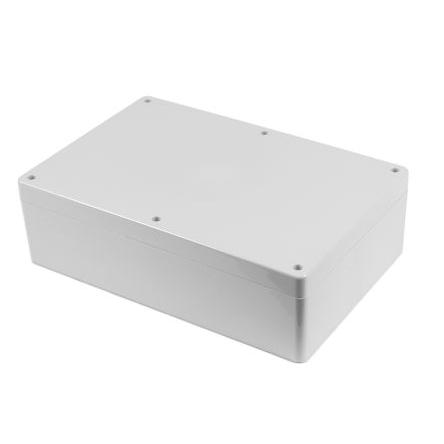 Hammond Pouzdro, řada: 1554 IP66 barva Světle šedá barva Šedá ABS 299.7 mm 89.9 mm 198.1 mm Silikon