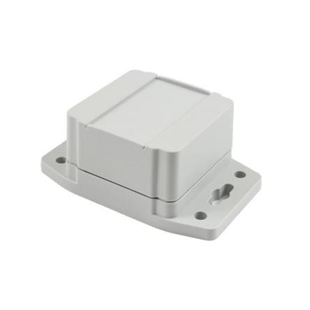 Hammond Pouzdro, řada: 1555F IP68 S přírubou barva Světle šedá barva Šedá Polykarbonát 65 mm 42.4 mm 65 mm Silikon