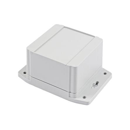 Hammond Pouzdro, řada: 1555F IP68 S přírubou barva Světle šedá barva Šedá Polykarbonát 90.2 mm 62.5 mm 90.2 mm Silikon