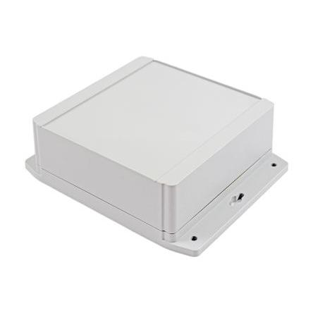 Hammond Pouzdro, řada: 1555F IP66 S přírubou barva Světle šedá barva Šedá ABS 160 mm 62.5 mm 160 mm Silikon