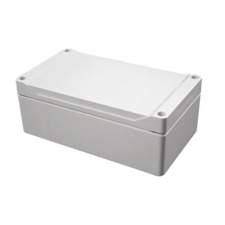 Hammond Pouzdro, řada: 1555 IP66 barva Světle šedá barva Šedá ABS 180.3 mm 88.9 mm 119.4 mm Silikon