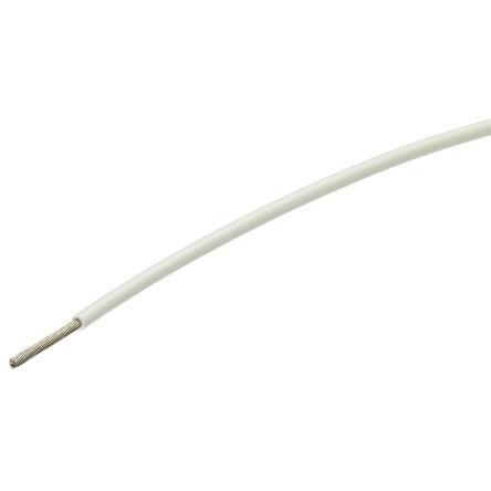 Vodič do drsných podmínek, řada: SPEC 44, prameny vodičů: 19 x 30 AWG, Bílá 100 m TE Connectivity Polyalken 44A0111-18-9