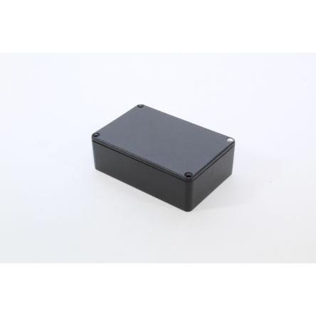 Hammond Pouzdro, řada: 1590 IP54 Stíněné barva Černá barva Černá Odlévaný hliník 116 mm 38 mm 77 mm Silikon