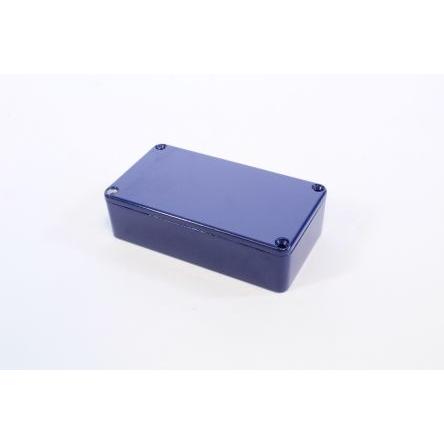 Hammond Pouzdro, řada: 1590 IP54 barva Kobaltová modrá barva Kobaltová modrá Odlévaný hliník 113 mm 60 mm 31 mm Silikon