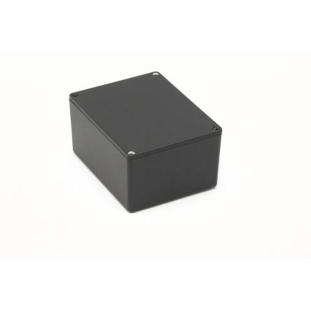Hammond Pouzdro, řada: 1590-RIBBED IP65, IP54 Stíněné barva Černá, Přírodní barva Přírodní 121 mm 57 mm 95 mm Silikon