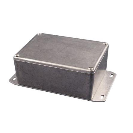 Hammond Pouzdro, řada: 1590 IP65 Ano S přírubou barva Přírodní barva Přírodní Odlévaný hliník 110 mm 44 mm 82 mm Silikon