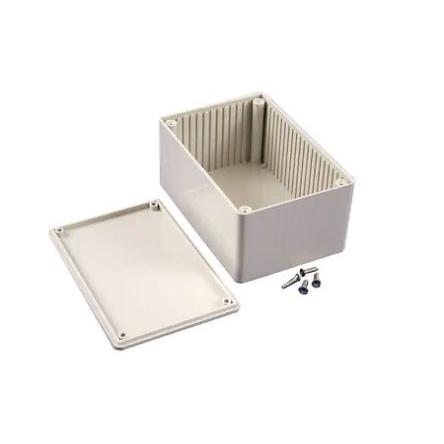 Hammond Pouzdro, řada: 1591 IP54 Stíněné S přírubou barva Šedá, Modrá, Černá, Béžová Plast ABS 120 mm 59 mm 80 mm