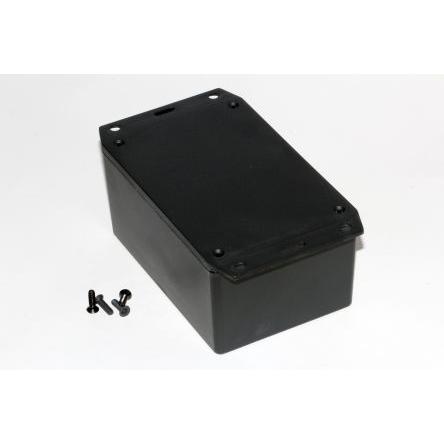 Hammond Pouzdro, řada: 1591XX IP54 S přírubou barva Černá, Šedá, Průhledná modrá Plast ABS 122 mm 56 mm 81 mm