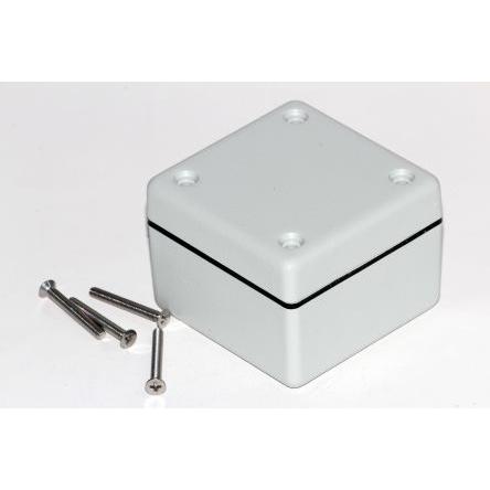 Hammond Pouzdro, řada: 1594 IP66 Stíněné barva Šedá, Černá barva Šedá Nehořlavý ABS plast 56 mm 28 mm 56 mm