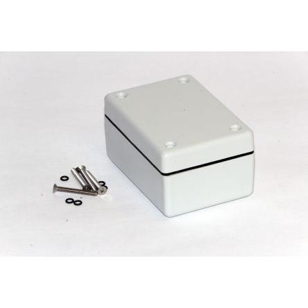 Hammond Pouzdro, řada: 1594 IP66 Stíněné barva Černá, Šedá barva Šedá Nehořlavý ABS plast 81 mm 28 mm 56 mm