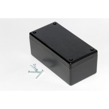 Hammond Pouzdro, řada: 1594 IP54 Stíněné barva Černá, Šedá Plast ABS 132 mm 43 mm 66 mm