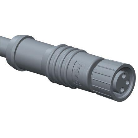 Kabel ovladače snímače, A: Vnitřní, A: M8 4, B: Volný konec, IP67, řada: 8-04AFFM Amphenol Industrial 1 m