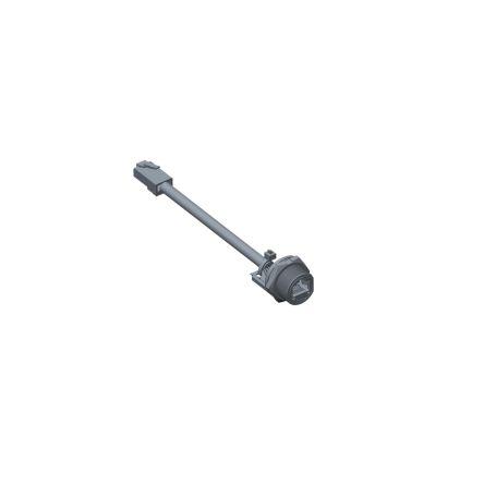 Amphenol Industrial Konektor RJ45, řada: RCP Vnitřní Cat5e, počet cest: 8, Rovný, Přední montáž Stíněné, počet portů: