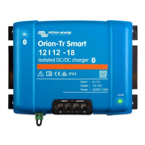 DC-DC nabíječka Victron Energy Orion-Tr Smart 12/12-18A, 220 W, izolovaná
