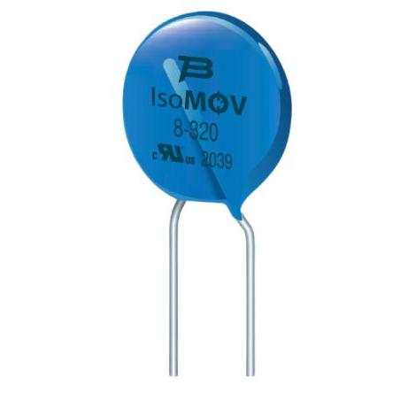 Metaloxidový varistor, řada: IsoMOV 40 pF 100 A 1400 V, Velký objem Bourns
