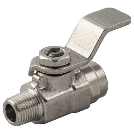 Technologický kulový ventil, Nerezová ocel RS PRO BSP BSPP