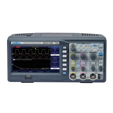Osciloskop, řada: DOX 2000B DOX2100B Pracovní stůl 100 MHz 2 kanálový, typ displeje: LCD Metrix