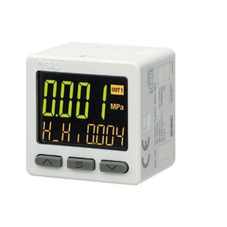 Tlakový snímač IP65, max. tlak: 10 bar SMC 24V, přípojka portu: 1/8 in G 50 °C