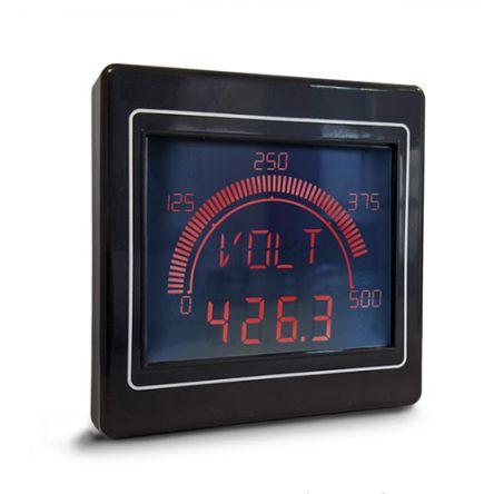Trumeter Multifunkční panelové měřidlo, řada: APM LCD, výška výřezu: 68 mm, šířka výřezu: 68 mm pro Frekvence, Výkon,