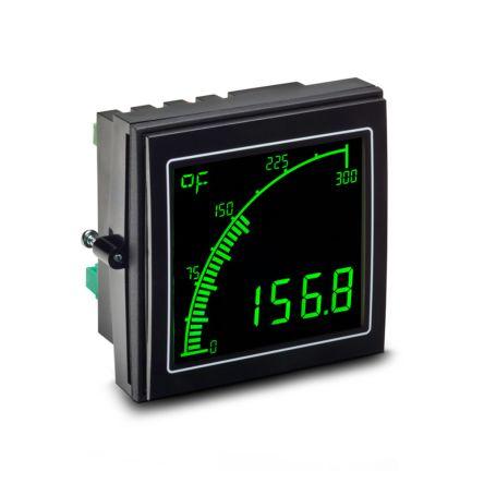 Trumeter Multifunkční panelové měřidlo, řada: APM LCD, výška výřezu: 68 mm, šířka výřezu: 68 mm pro Teplota, 4