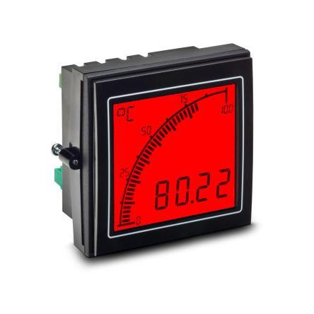 Trumeter Multifunkční panelové měřidlo, řada: APM LCD, výška výřezu: 68 mm, šířka výřezu: 68 mm pro Teplota, 4