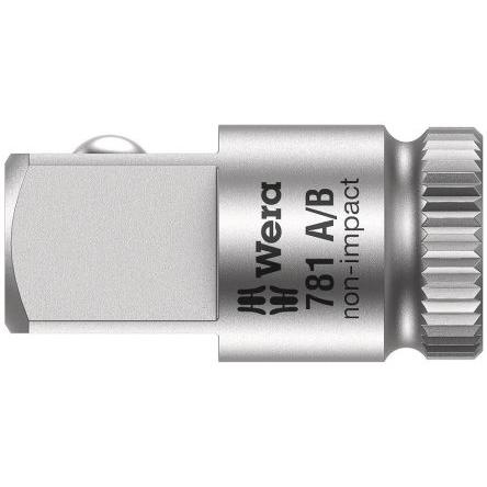 Adaptér patice 1/4 in Čtvercový, celková délka: 25.2mm Wera