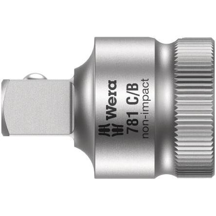 Adaptér patice 1/2 in Čtvercový, celková délka: 35.5mm Wera