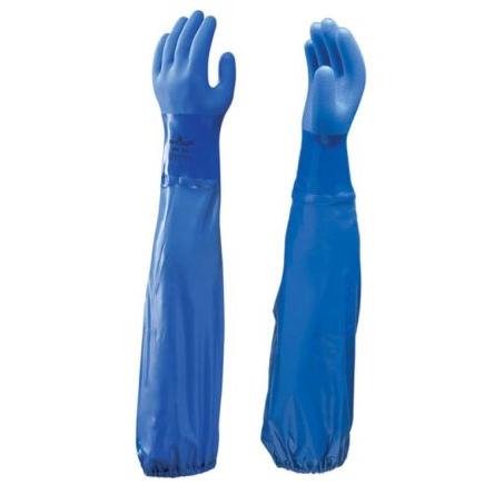 Showa Rukavice Ano Modrá CE Bavlna Ano Ano Ano Polyvinylchlorid Ne Ne 10/XL 690