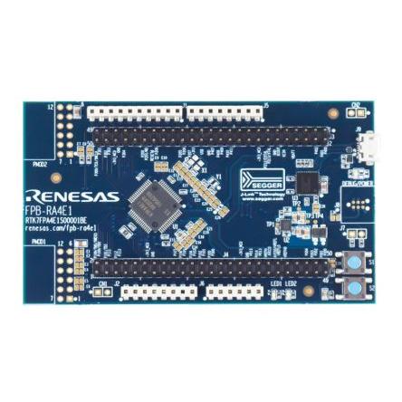 Renesas Electronics Vývojová deska, RA4E1, MCU, 32 bitů RTK7FPA4E1S00001BE, Mikrokontrolér, ARM Cortex M33, Deska pro