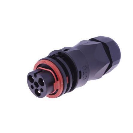 Kulatý konektor, počet kontaktů: 3, Kabel, velikost: M25 RS PRO, pohlaví kontaktu: Vnější, orientace těla: Rovný