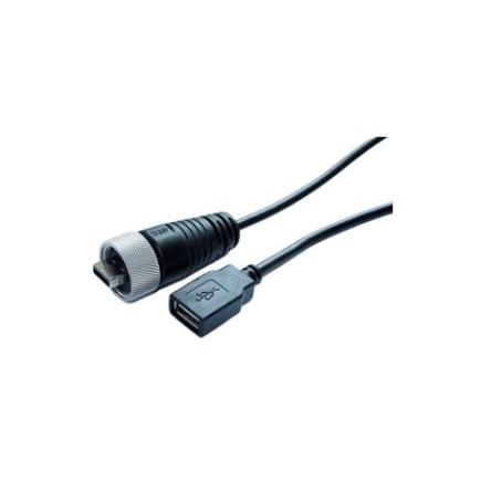 RS PRO Kabel USB do zásuvky IC Vnější, řada: GT216, A: USB typu A, 2 m Vnitřní, Černá, B: USB typu A