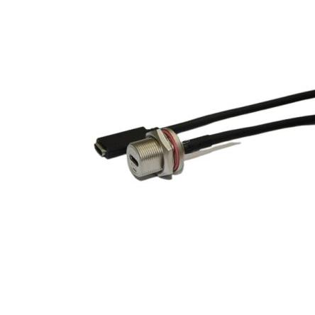 RS PRO Konektor USB C, řada: USB Type C Vnitřní, počet portů: 1portový, orientace těla: Rovný USB typu C, Panel USB 3.1,
