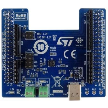 Vyhodnocovací deska X-NUCLEO-DRP1M1 Napájecí zdroj STMicroelectronics TCPP03-M20, pro použití s: STM32 Nucleo-64