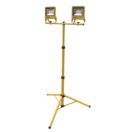 RS PRO Pracovní světlo, typ žárovky: LED 900 Lm/W, typ žárovky: Stativ, 10 W, 110V, IP65