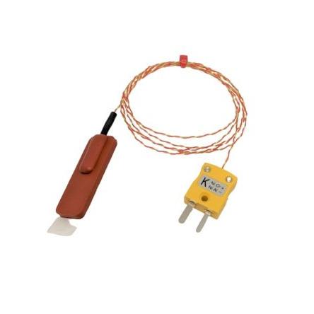 Termočlánek s gumovou záplatou ANSI 5 m kabel typ K Silikonová pryž 5 m sonda, -50 °C na 150 °C ANSI, RoHS Compliant RS