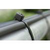 Stahovací páska Odolné vůči UV záření 111-02160 T18L-PA66W-BK 200 mm 2.5mm Černá Nylon 66 HellermannTyton