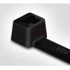 Stahovací páska Odolné vůči UV záření 111-02160 T18L-PA66W-BK 200 mm 2.5mm Černá Nylon 66 HellermannTyton