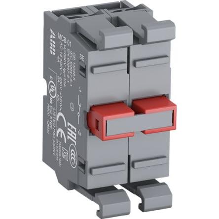 ABB Blok kontaktů, řada: Miniature Circuit Breaker Blok kontaktů 1 CO 690V Šroub