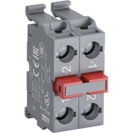 ABB Blok kontaktů, řada: Miniature Circuit Breaker Blok kontaktů 2 NO/2 NC 690V Šroub